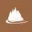 A white hat with flames on it.